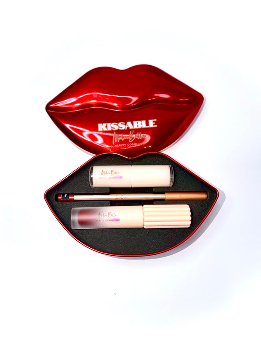 Red Kissable Lip Kit
