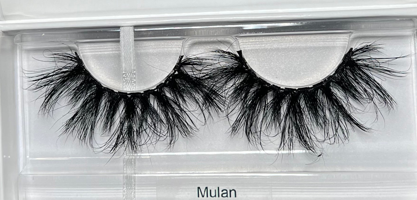 "Mulan" Luxury Strip Mink Lashes