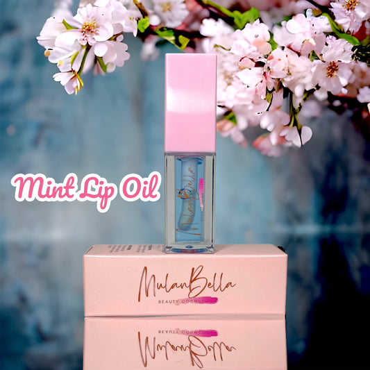 Mint lip oil